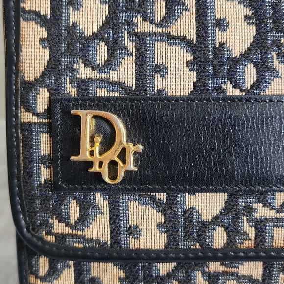 Auth Dior 30 Montaigne Trotter Large Cloth Clutch - Picture 7 of 13